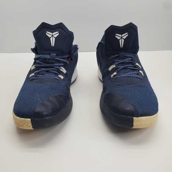 Nike Shoes Men's 11.5 Kobe Mamba Fury TB Navy Blue Sneakers CK6632-400 - Picture 5 of 16